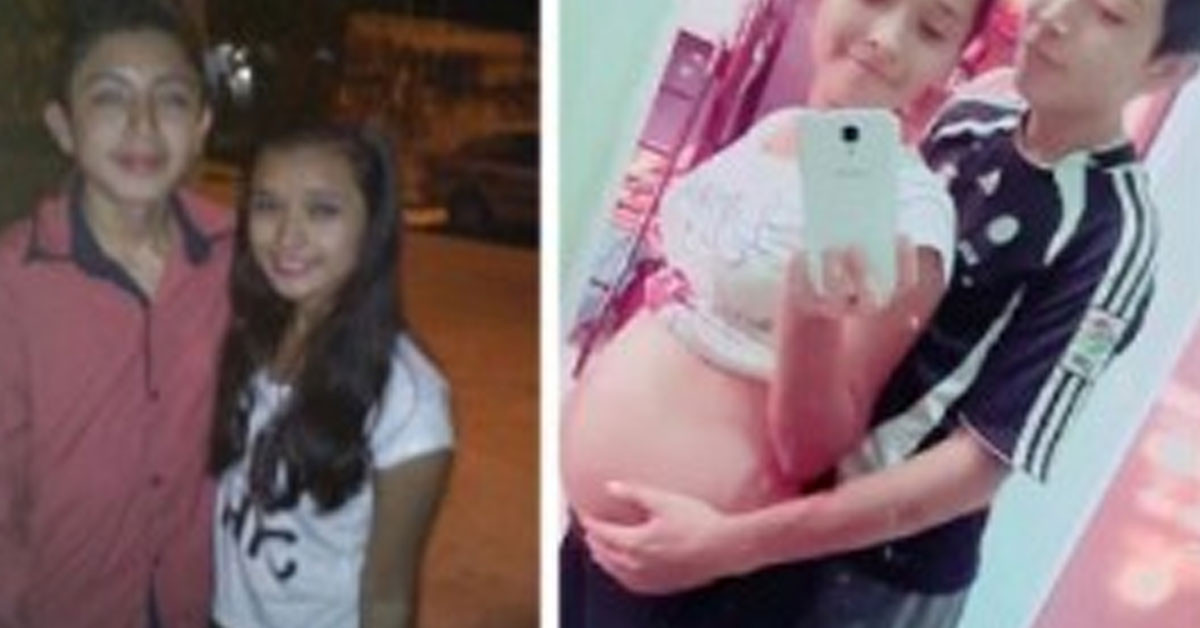 9 yaşında ve hamile