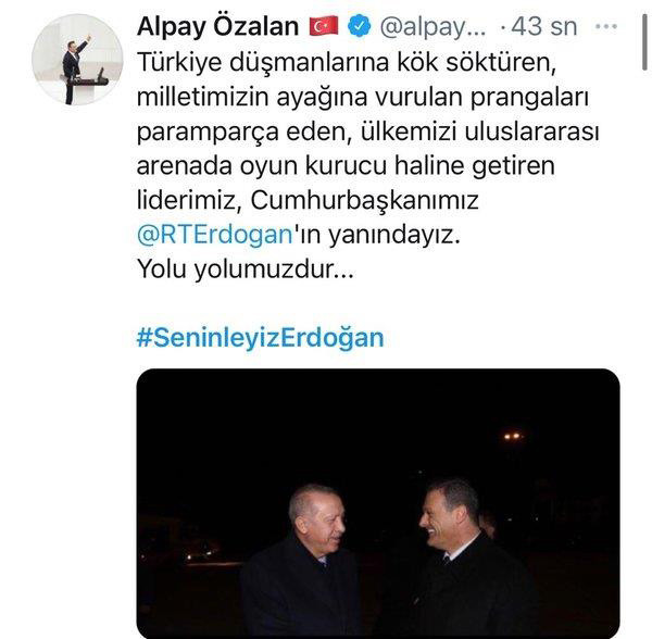 ''HER KOŞULDA LİDERİMİZİN YANINDAYIZ''