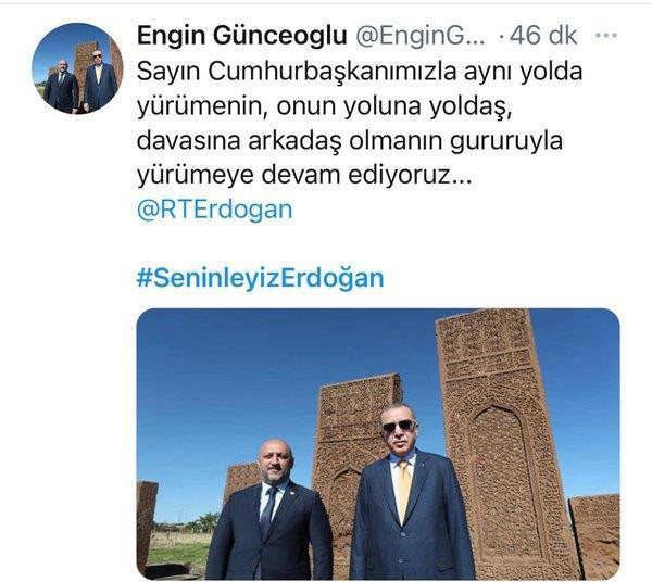 "DÜN DE BUGÜN DE YARIN DA"