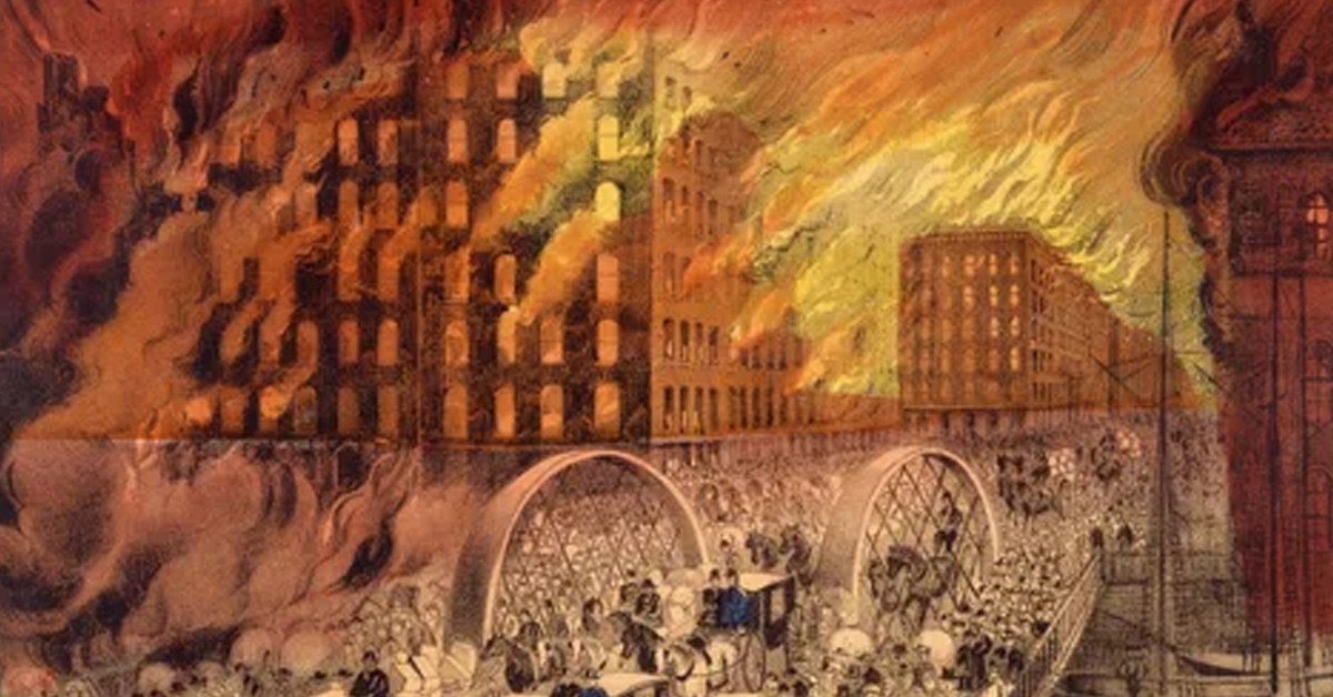 1871 CHICAGO YANGINI