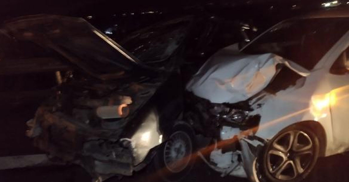 Tevetoğlu trafik kazası geçirdi