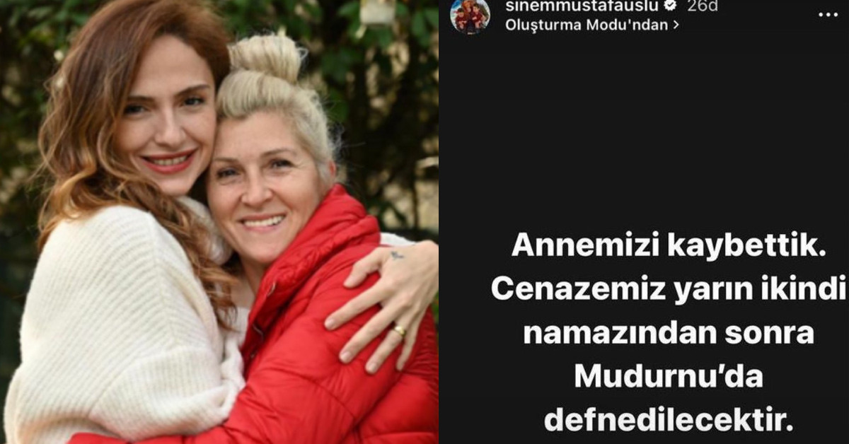 Annesini kaybetti!