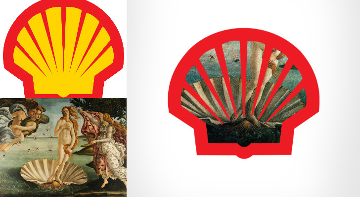 Sandro Botticelli, The Birth of Venus, 1486 ve Shell