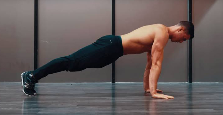 6. Adım: Şınav Çekin