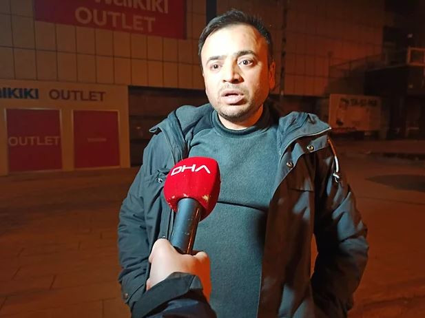 'BENİM GELDİĞİMİ ANLAYINCA KAÇTI'