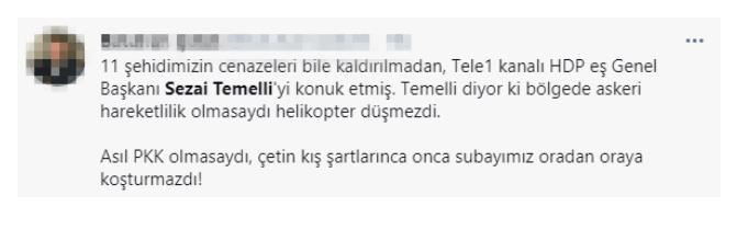 SOSYAL MEDYADAN TEPKİ YAĞDI