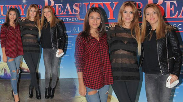 Tuğba Altıntop ve kızları