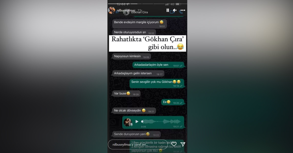 İşte o mesajlar...