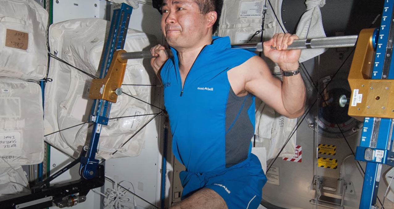 Astronotların Uzayda Sporu