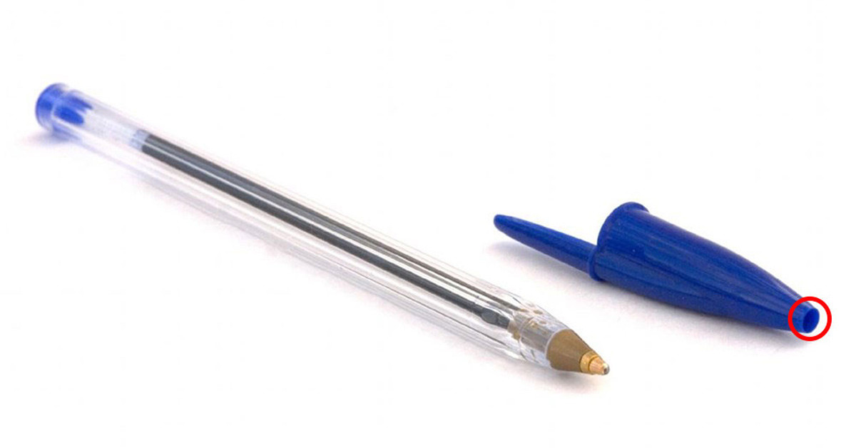 TÜKENMEZ KALEMİN UCUNDAKİ DELİK