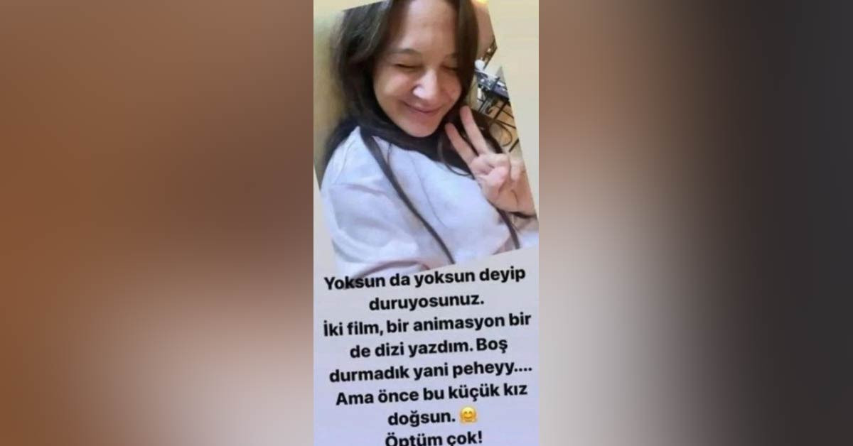 Bebek beklediğini duyurmuştu