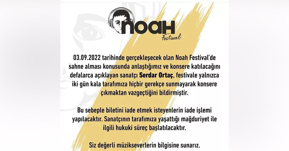 Festivalin yazılı açıklaması