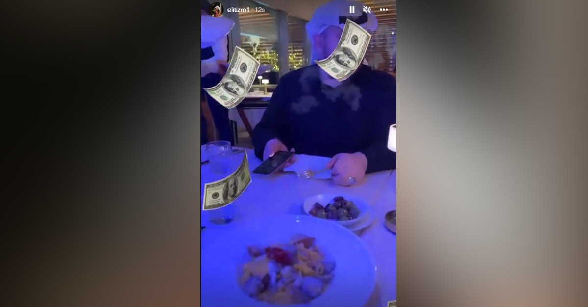 Dubaili adamla görüldü