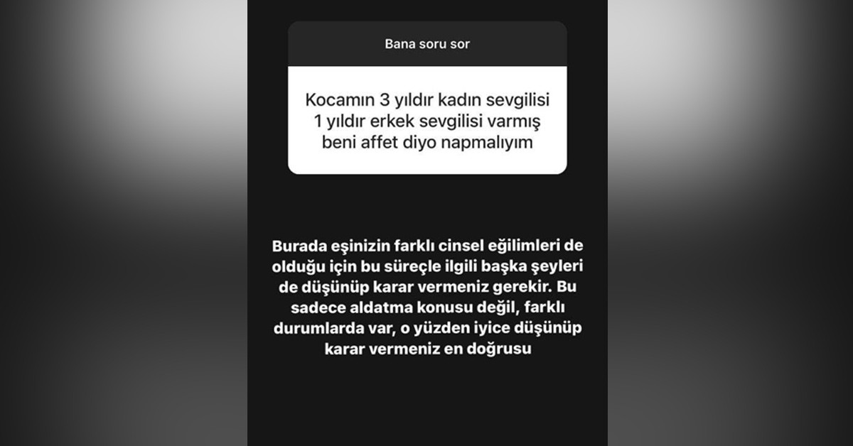 Hem erkek hem kadın sevgilisi