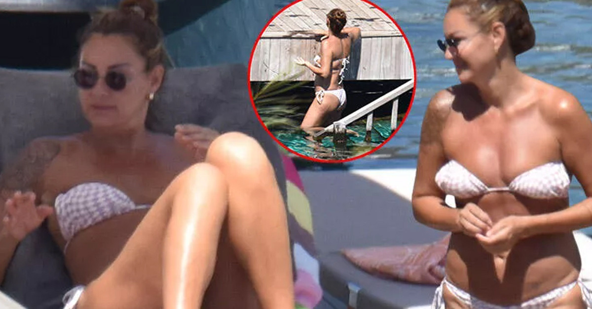 Bikinili hali olay yarattı