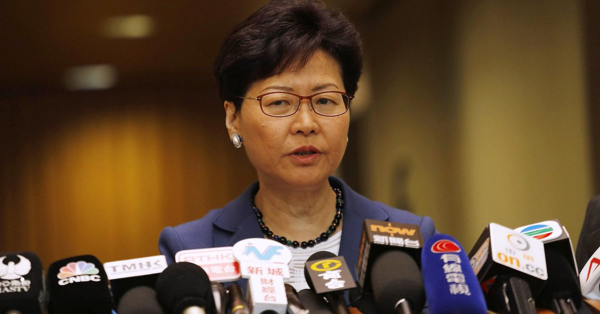 CARRIE LAM - HONG KONG