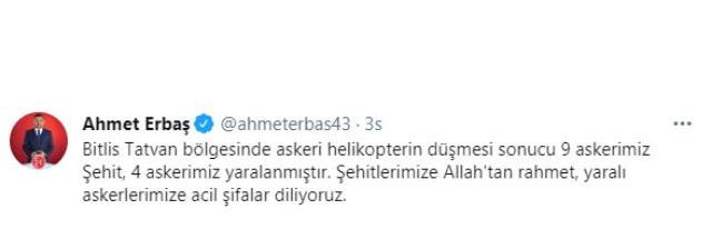 SONRADAN HABERİ OLDU