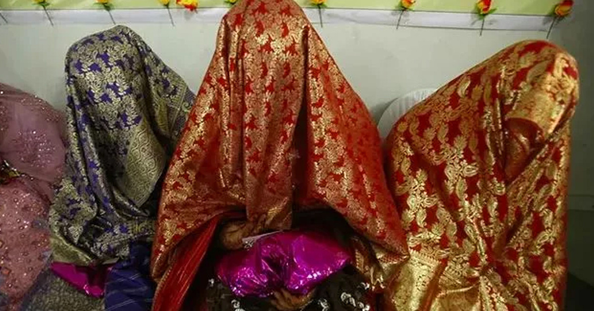 Düğün töreni yaslı geçiyor