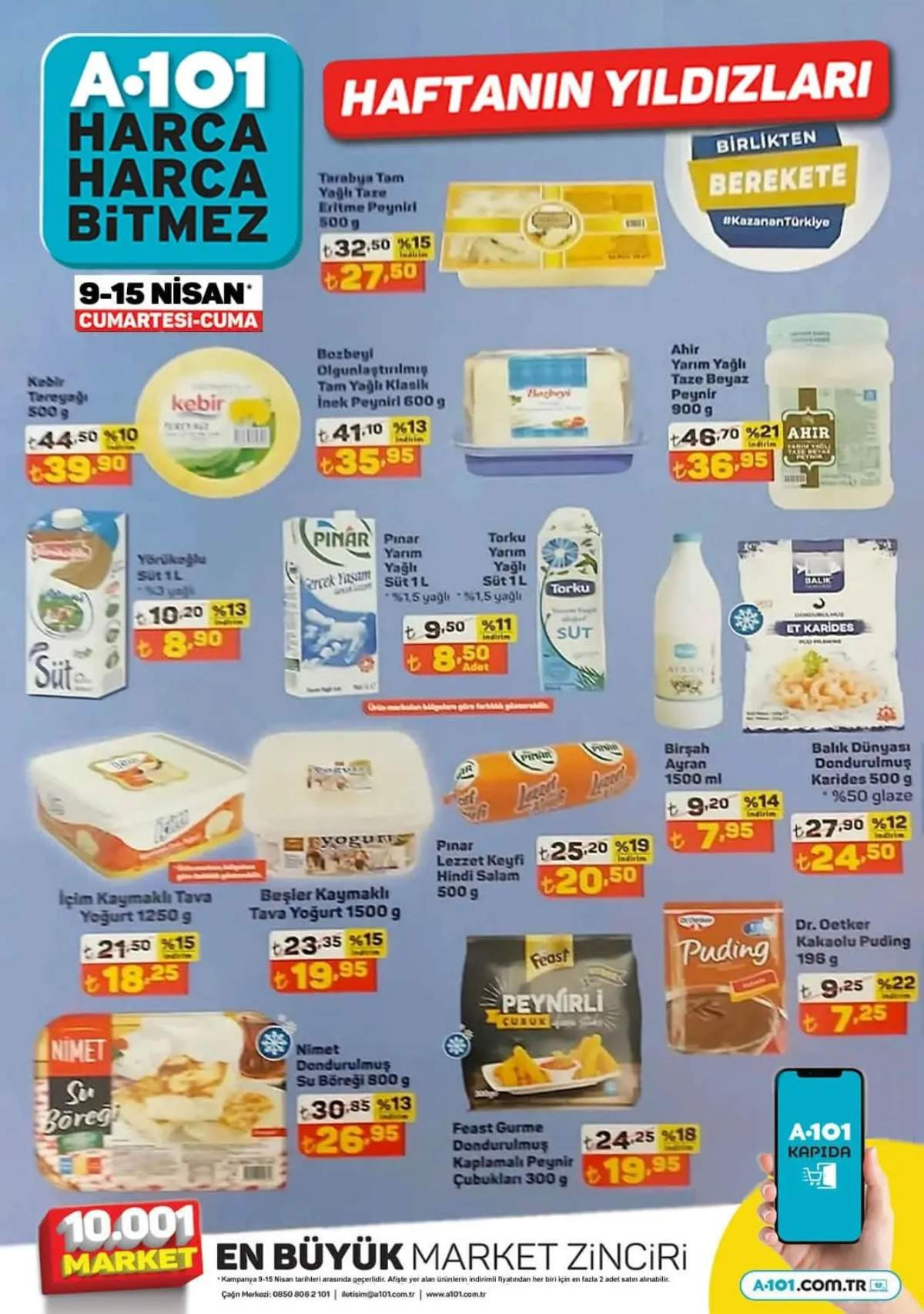 12 Nisan Salı A101 aktüel ürün kataloğu