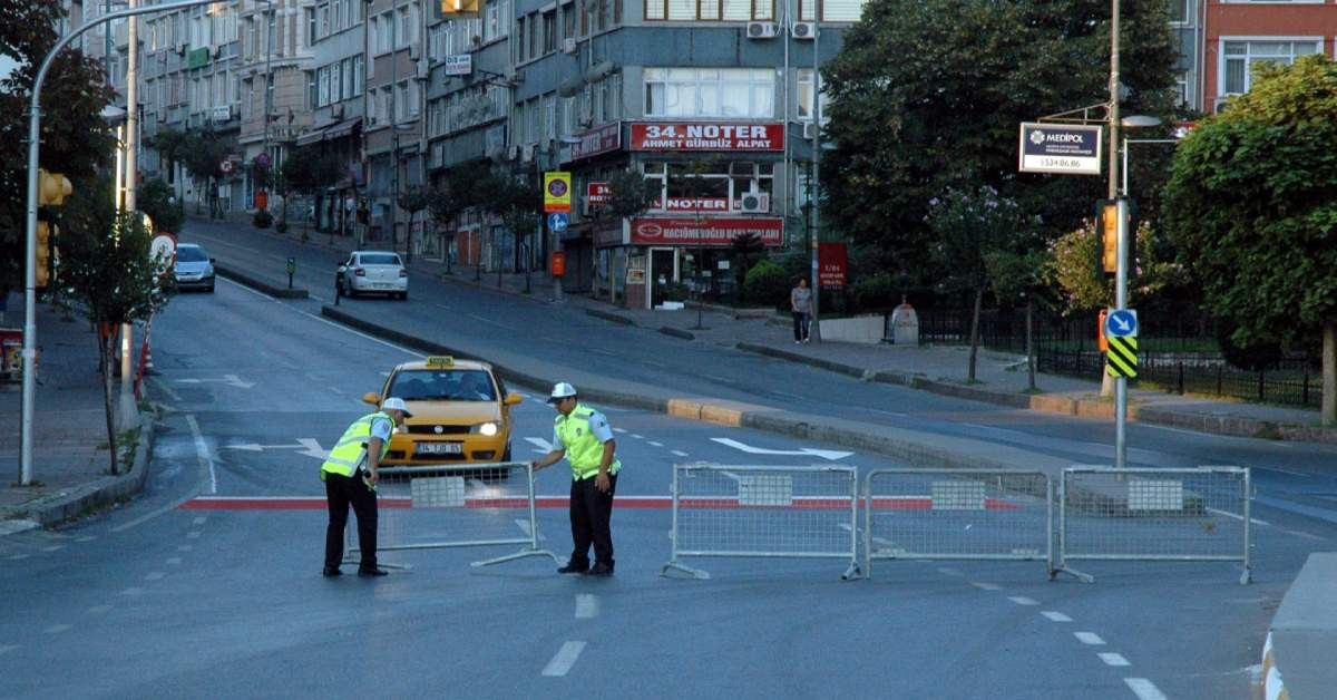 2 Nisan 2023 İstanbul Kapalı Yollar