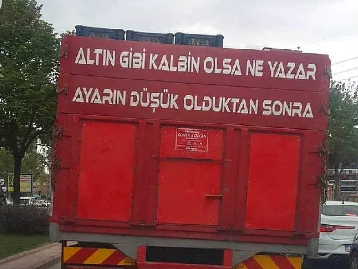 2022 kamyon arkası sözler 2022 kamyon arkası sözler