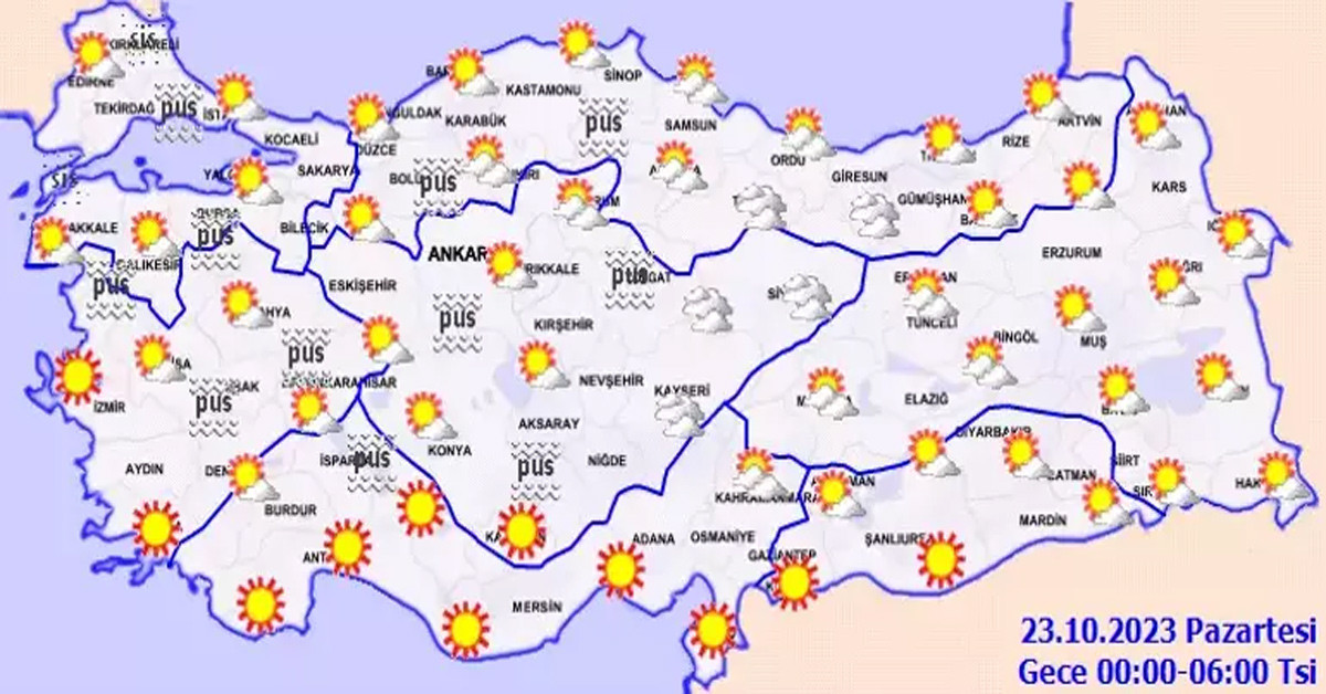 23 ekim pazartesi istanbul hava durumu 23 ekim pazartesi istanbul hava durumu