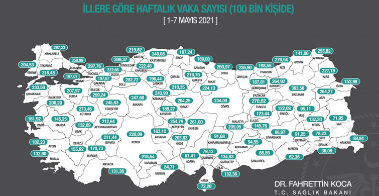 koronavirüs taplosu