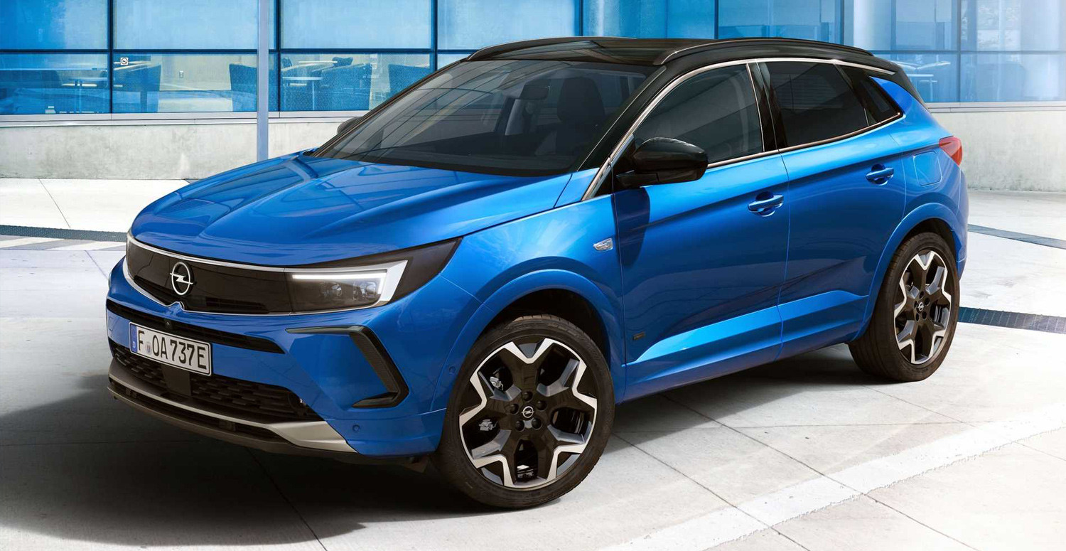 Makyajlı Opel Grandland 2021