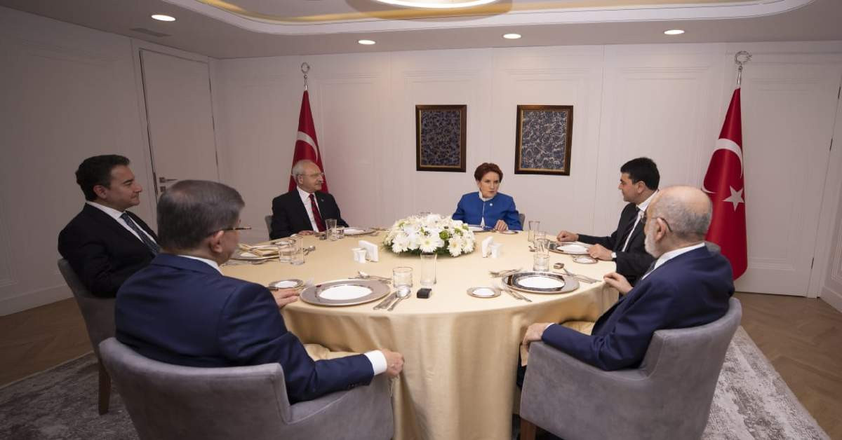 6'lı Masa Cumhurbaşkanı Adayı 6'lı Masa Cumhurbaşkanı Adayı