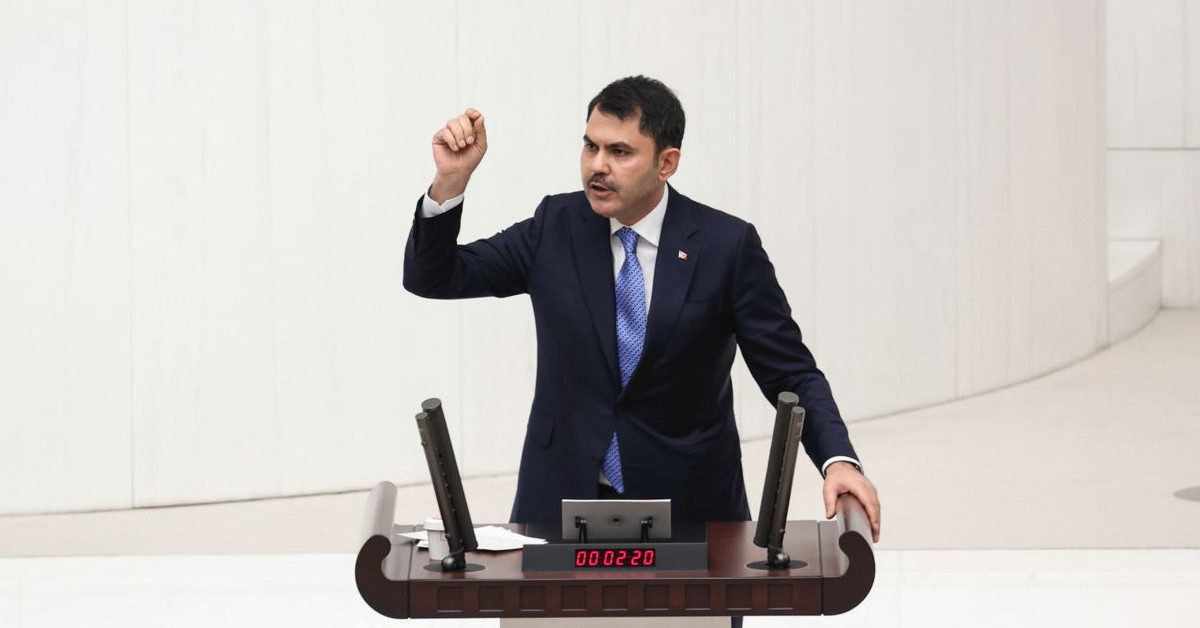 Murat Kurum 2022 Bütçe konuşması Murat Kurum 2022 Bütçe konuşması