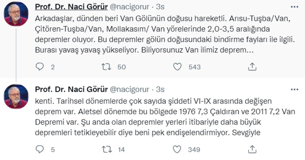 Deprem tehlikesi