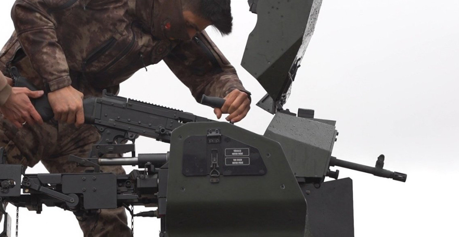 Yerli ve Milli Makineli Tüfek SAR 762 MT