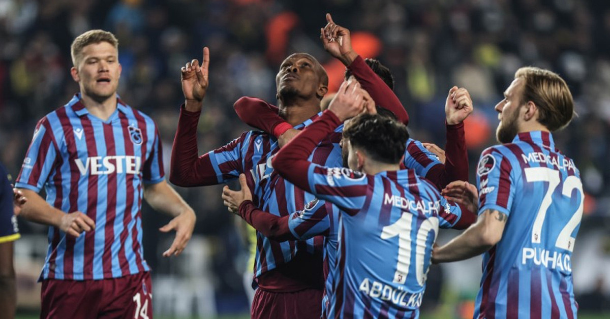 Trabzonspor şampiyonluk yolunda