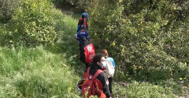 Mersin'de Kaybolan Çiftçi Drone  ile Bulundu445