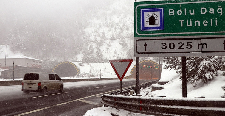 Bolu Dağı'nda Kar Kalınlığı 20 Santimetre Oldu5446
