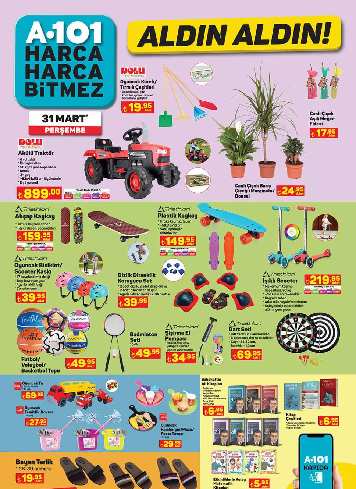 A101 31 Mart 2022 Ramazana özel aktüel indirimli ürünler kataloğu