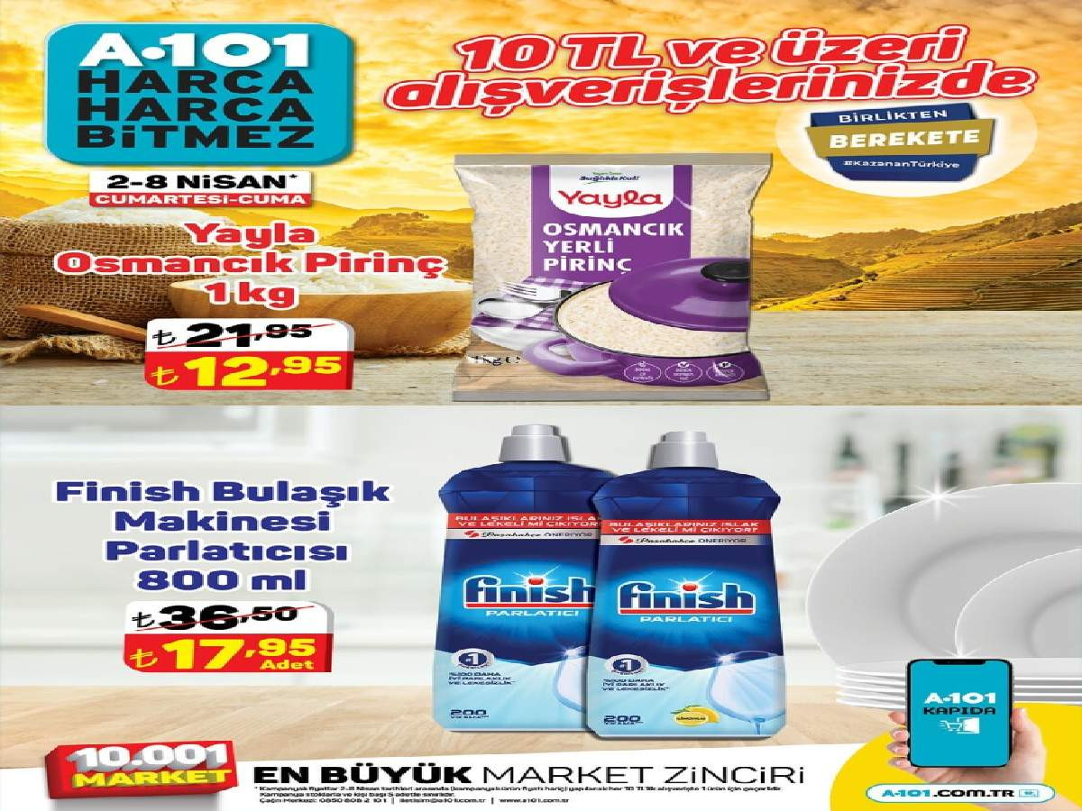 A101 4 Nisan aktüel kataloğu