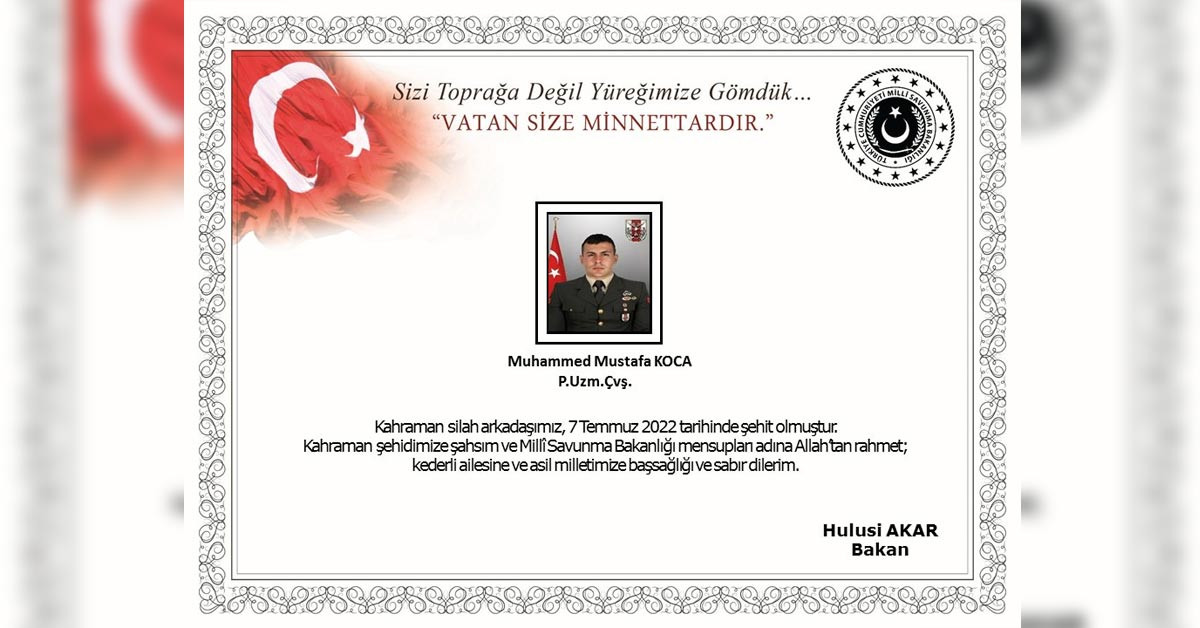 Acı haber