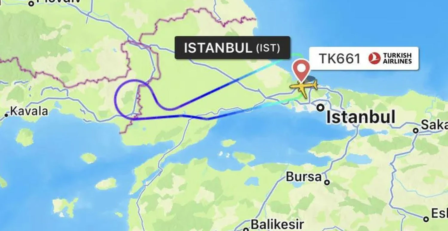 Acil iniş yapmak zorunda kaldı