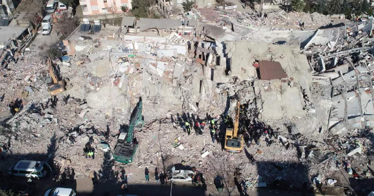 Adıyaman Deprem Drone Görüntü-2