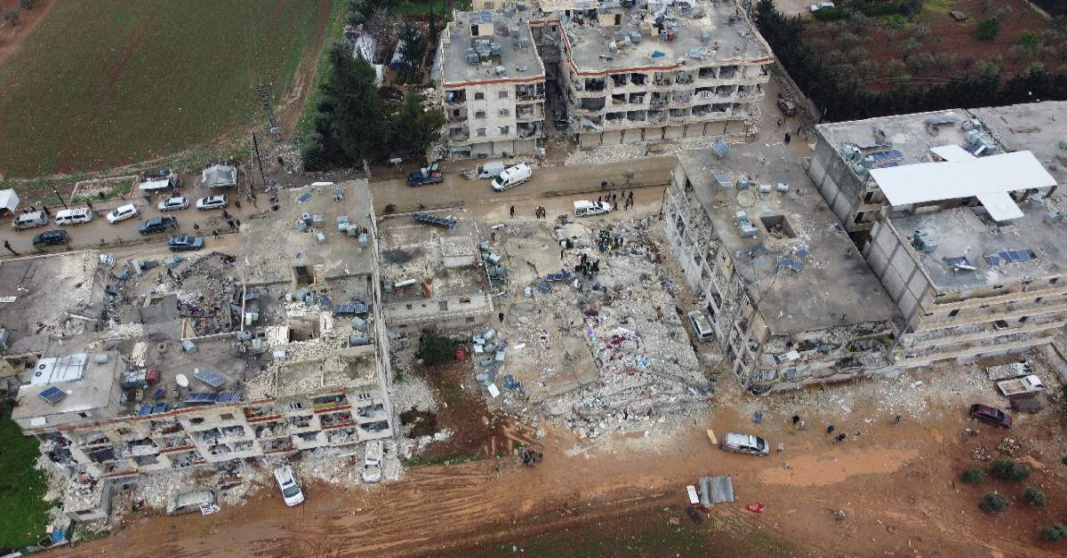 Adıyaman Deprem Drone Görüntü