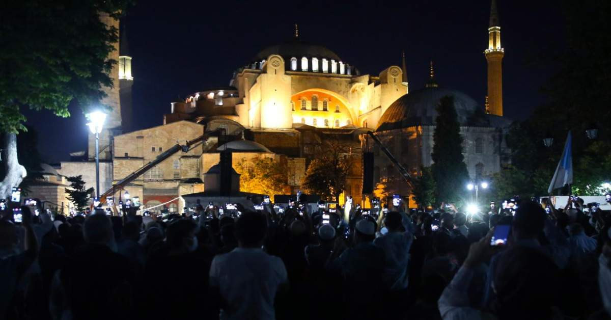 AK Parti Ayasofya Videosu