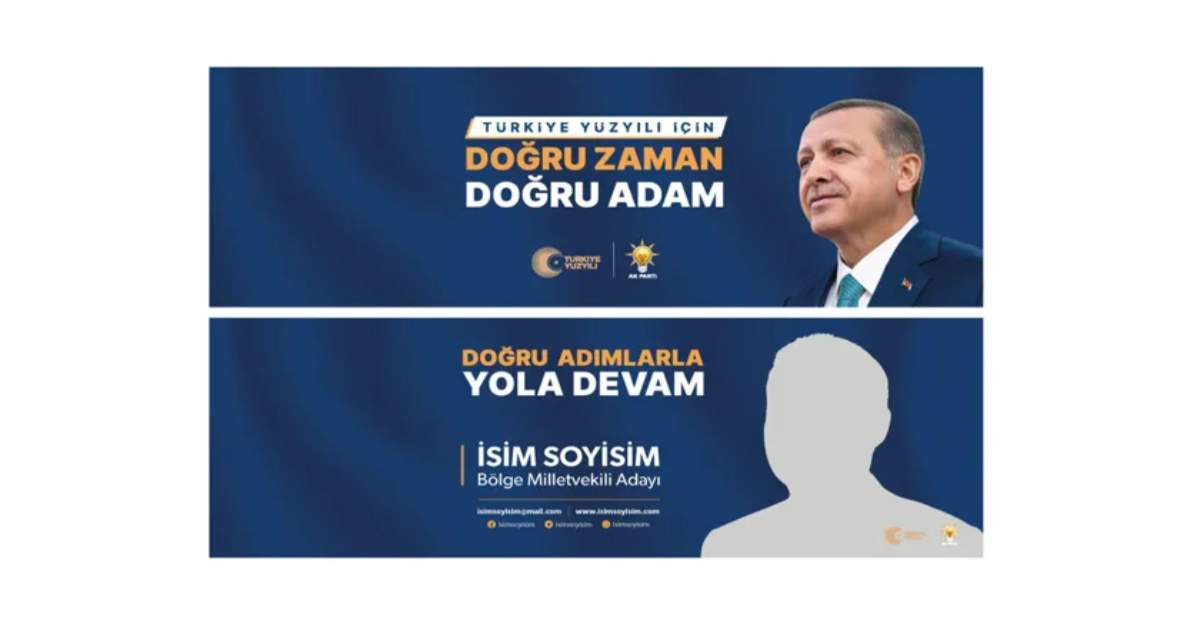 AK Parti Seçim Afişi