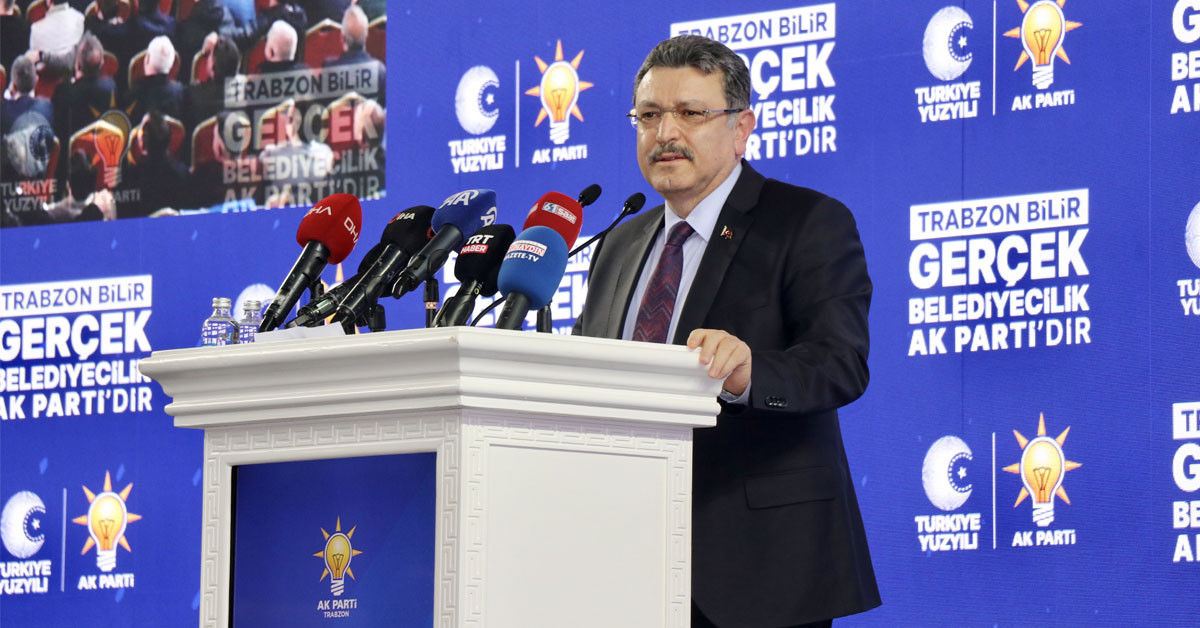 AKP Trabzon ilçe belediye başkan adaylarını açıkladı