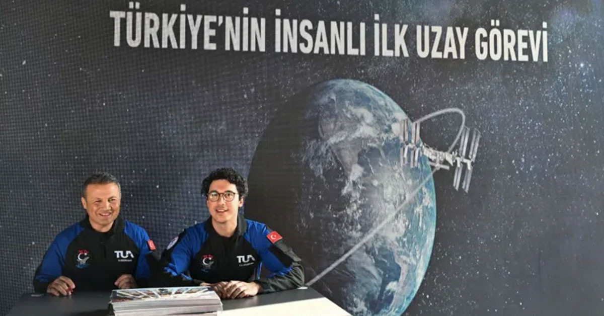 Alperen Gezeravcı Uzayda deney