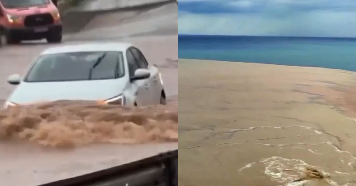 Antalya'da sağanak