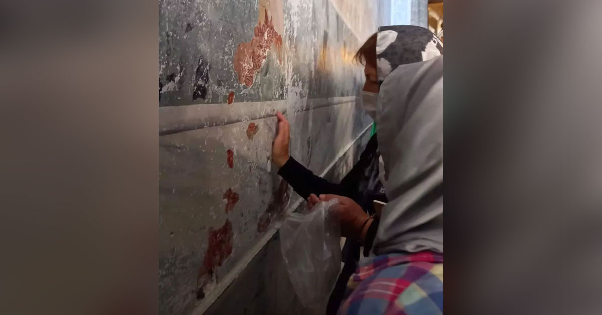 Ayasofya'daki Görüntülerin Sır Perdesi Aralandı!