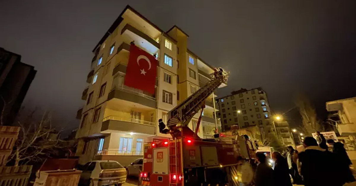 Şehit Piyade Sözleşmeli Er Kemal Batur'un evi.