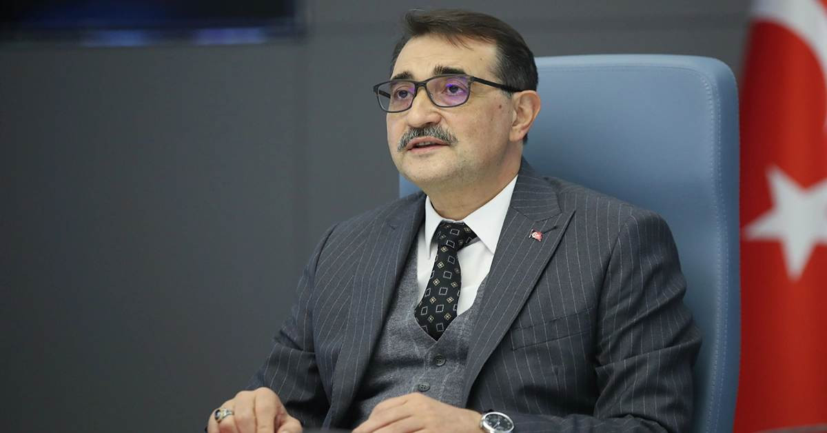Bakan Dönmez doğal gaz