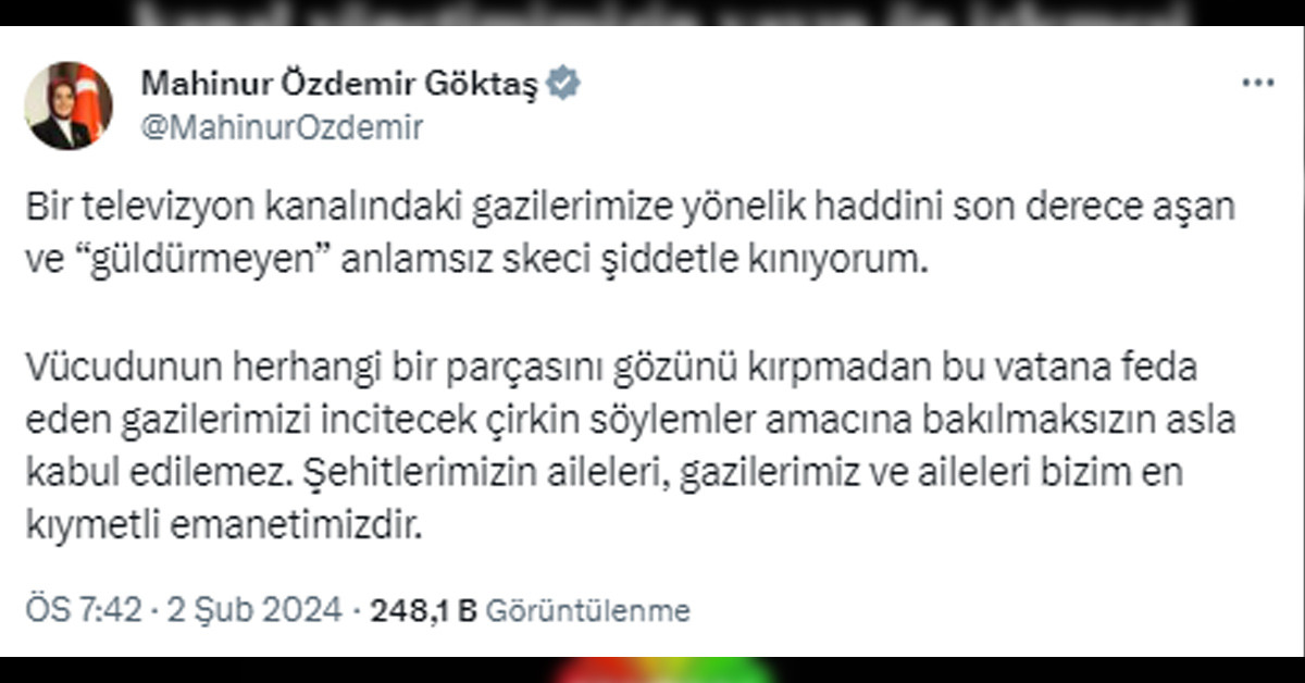 Bakan Göktaş'ın açıklaması Bakan Göktaş'ın açıklaması